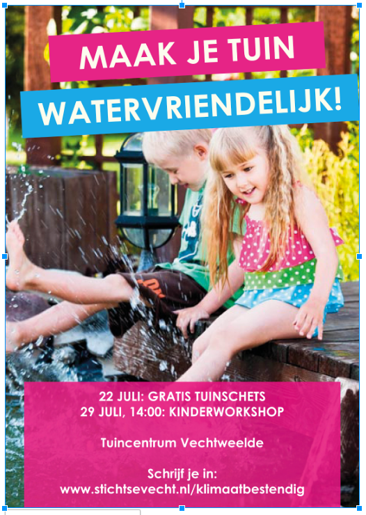 juli: Campagne ‘Natuurlijk! De watervriendelijke tuin’