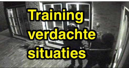 training ‘herkennen van verdachte situaties’